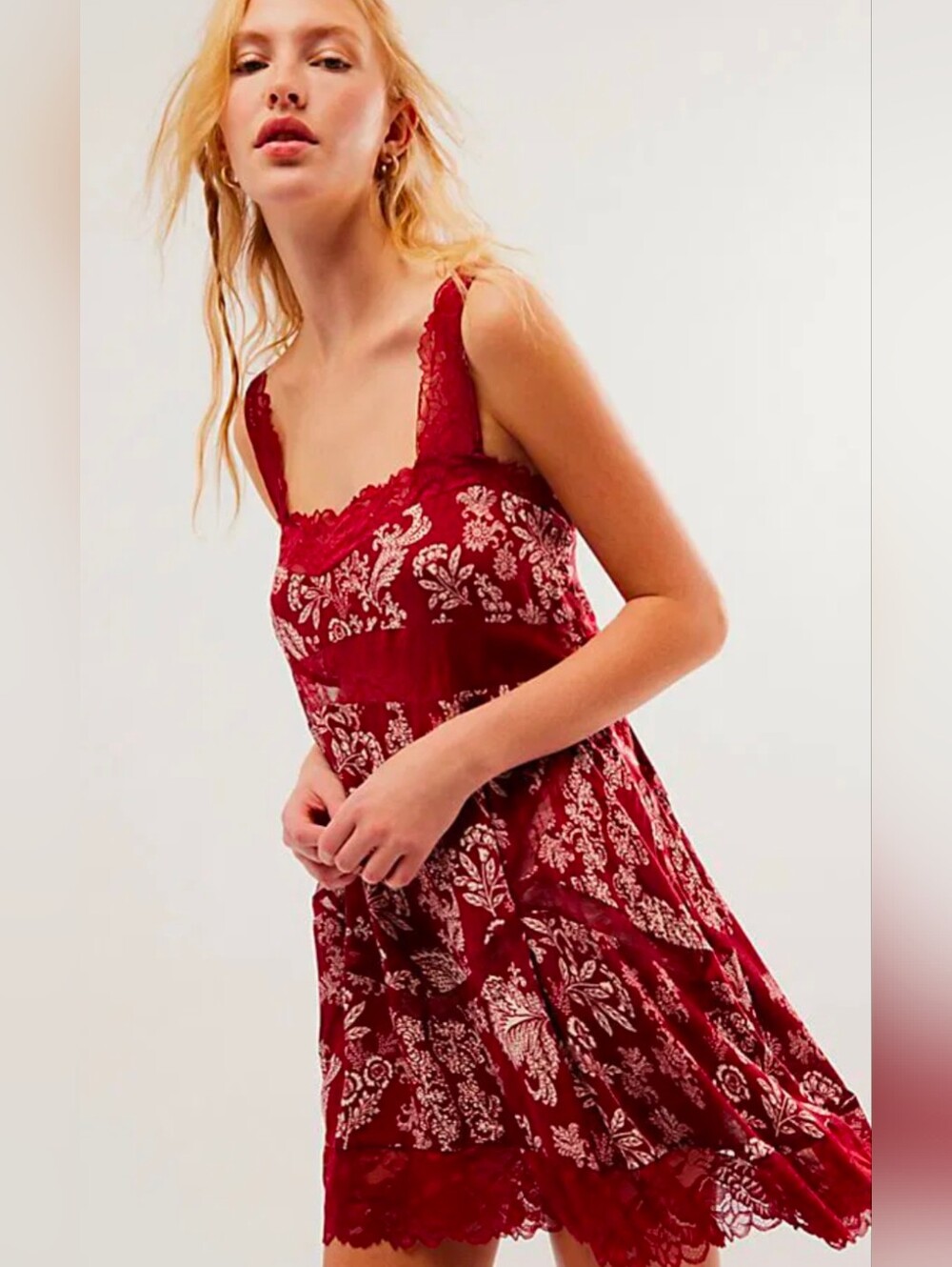 Free People All Nighter Trapeze Slip